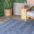 Cota Moroccan Power Loom Blue Indoor/Outdoor Rug-1003246615