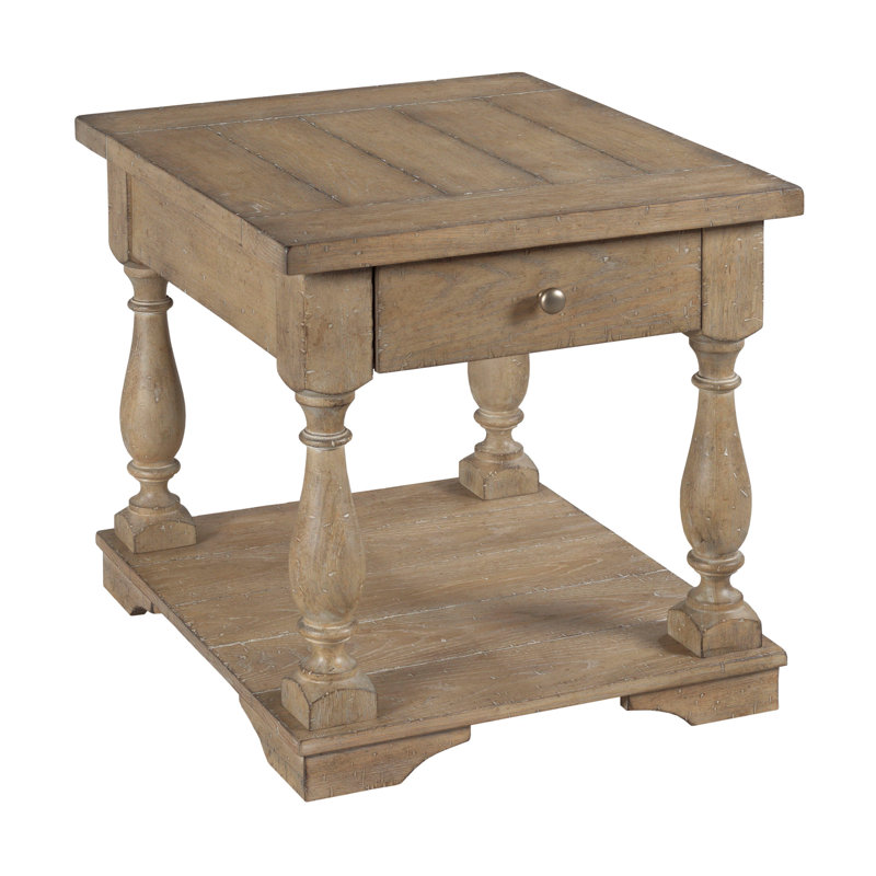 Bulwell End Table with Storage