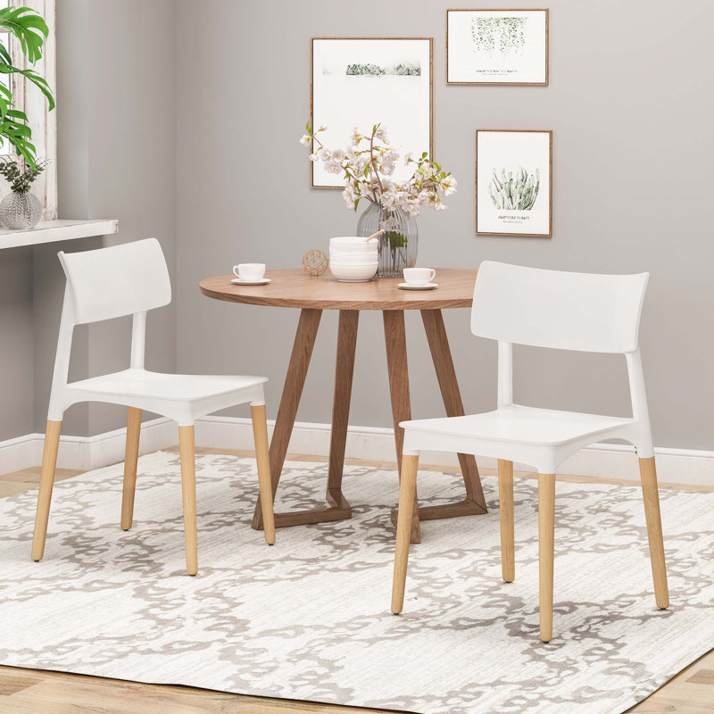 Chaise en plastique (ensemble de 2)