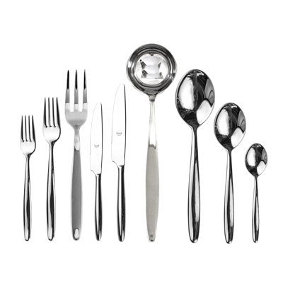 Acqua 75 - Piece Stainless Steel Flatware Set - Service for 12