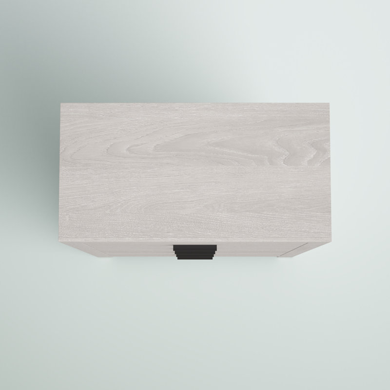 Commode 4 tiroirs l 31,5 po Alferetta, Blanc côtier