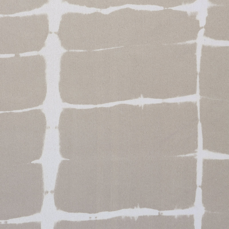 Saki Print Blackout Grommet Curtain Panel, 40" W x 84" L, Stone