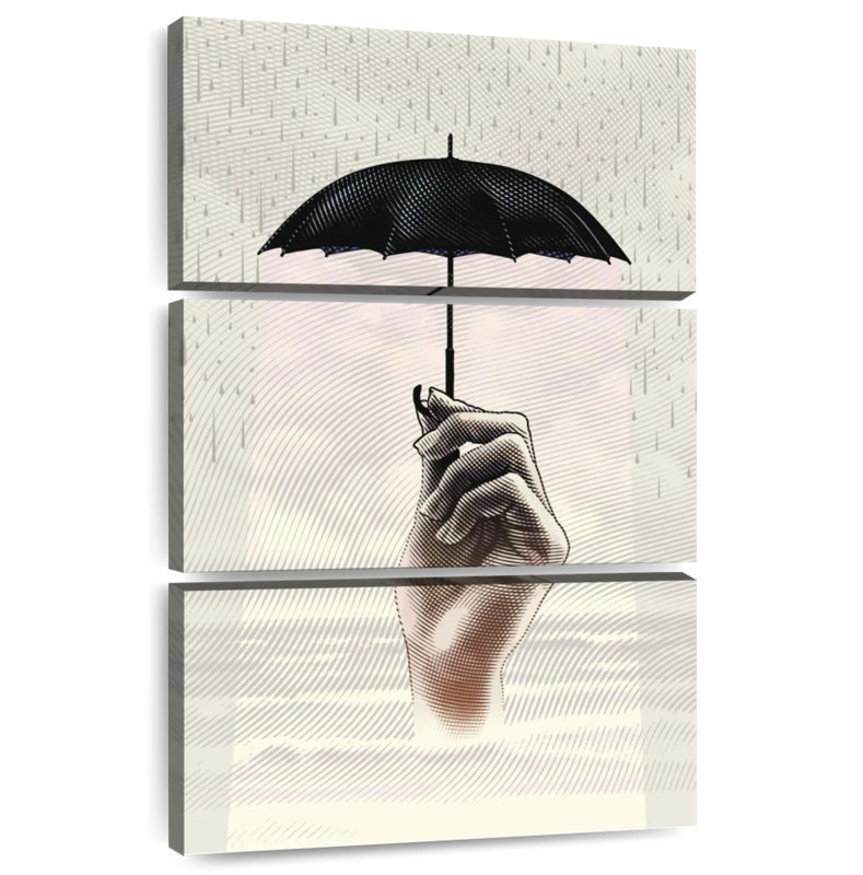 Kerner Umbrella Protecting Hand, 32" H x 20" W