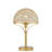Ensemble de lampes de table dorées 15 po