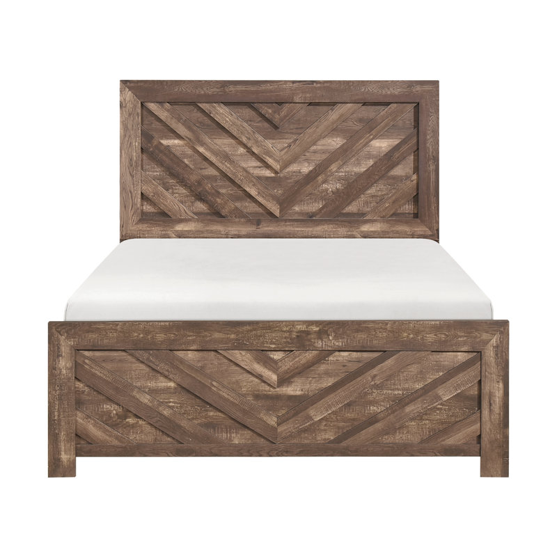 Base de lit en bois massif Claudette, Grand, Blanc
