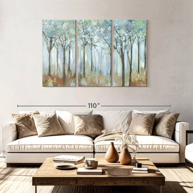 Harnek Forest Of Light, 48" H x 74" W