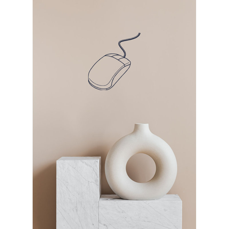 Abstract Non-Wall Damaging Wall Decal