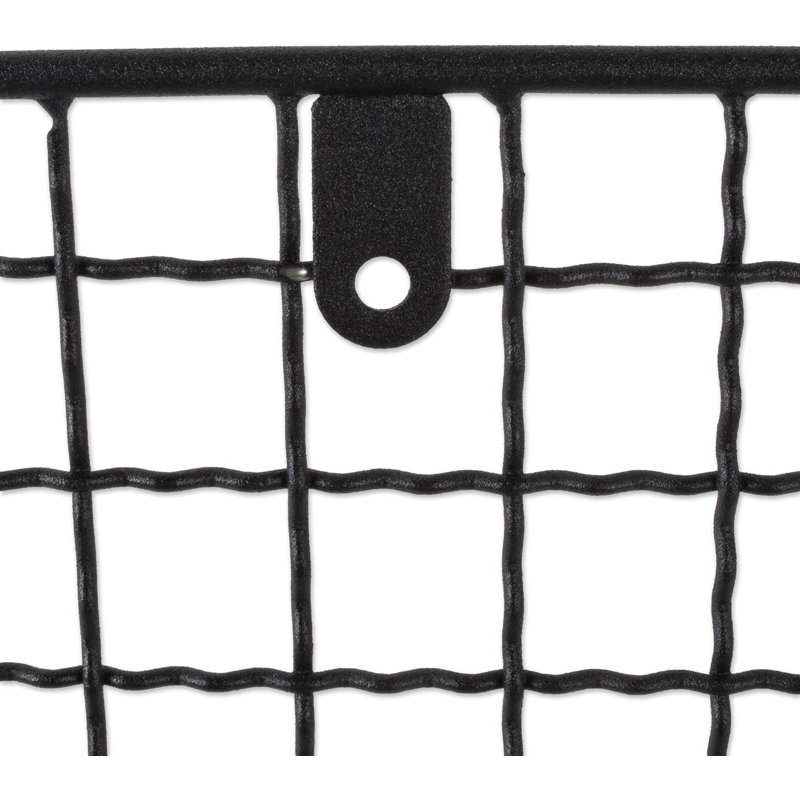 Porte-serviettes mural Kylertown, Noir mat, H 10 po x L 17 po x l 5,5 po