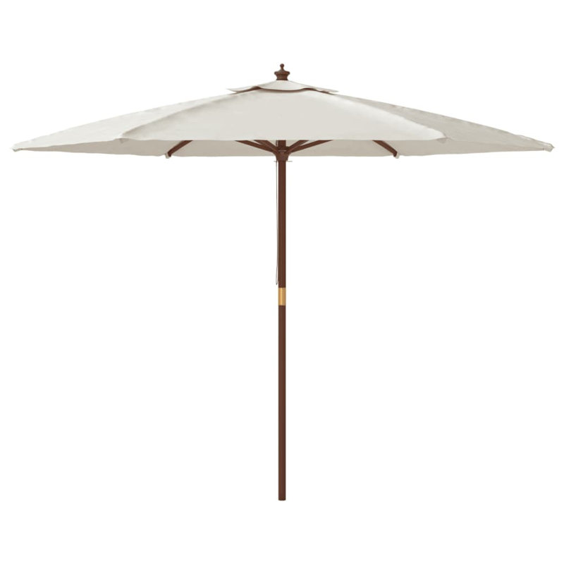 Aslyn Market Parasol, Sand, 240cm H x 299cm W x 299cm D