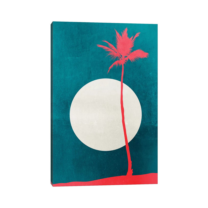 Caribbean Dreams 1 Piece Painting on Canvas, 66.04cm H x 45.72cm W x 1.91cm D, Wrapped Canvas