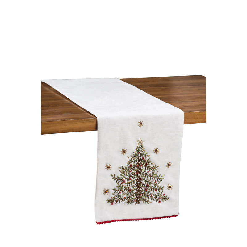 Bruening No Pattern Cotton Table Runner