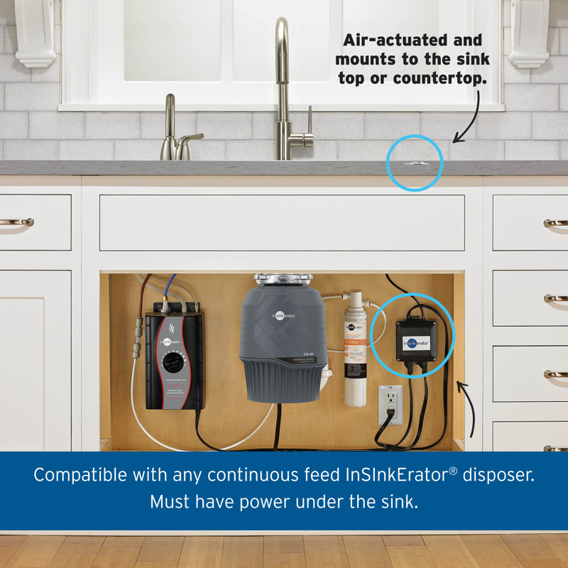 Garbage Disposal Air Switch
