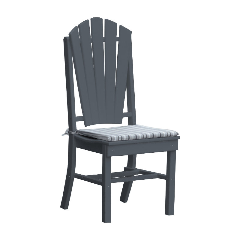 Chaise d'appoint Keystone Amish Co. Sunburst, Gris foncé