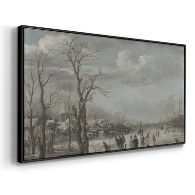 Landscape Series-DXV- Framed Gallery Wrapped Canvas -Ready to Hang