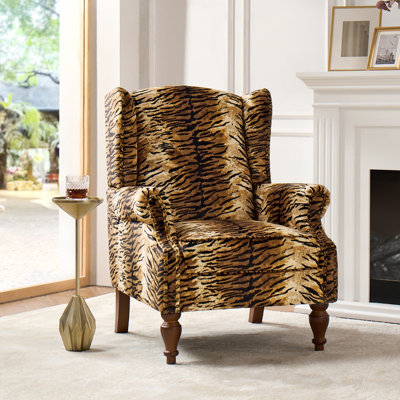 Fauteuil d'appoint à oreilles rembourré Anndi