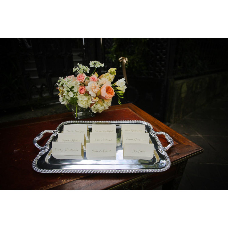 Pearl Aluminum Decorative Tray