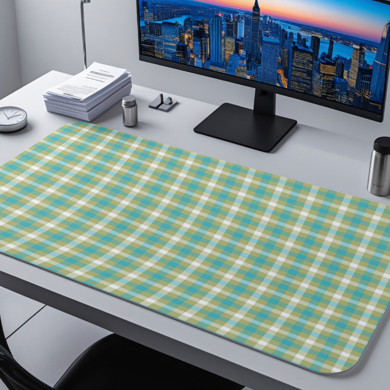 Polyester Desk Pad, 31.5x15.5
