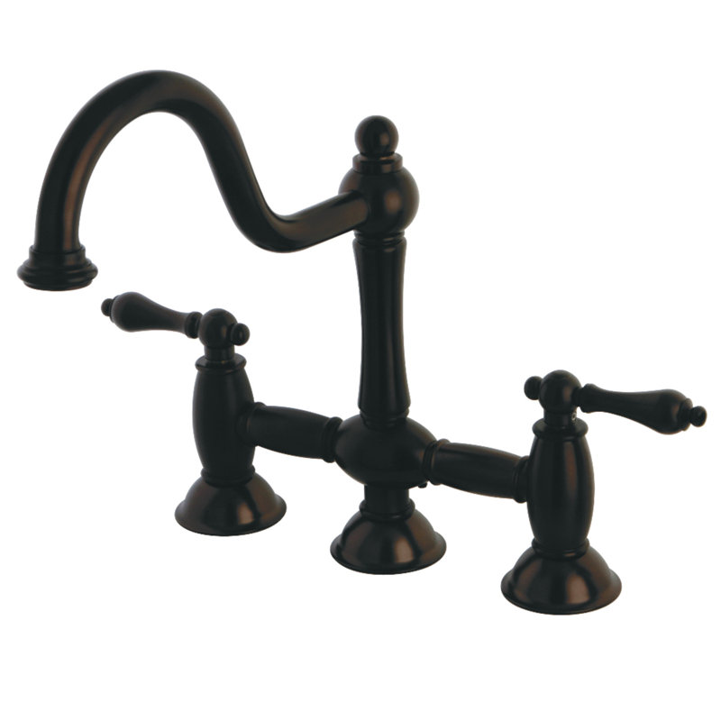 Robinet de cuisine Kingston, Bronze frotté à l'huile