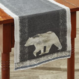 Millwood Pines Into The Woods Bear Table Runner