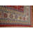 Red Geometric Kazak Oriental Area Rug