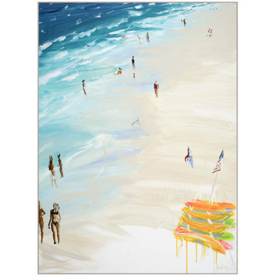 Kayak Stand Print by Joe Davis