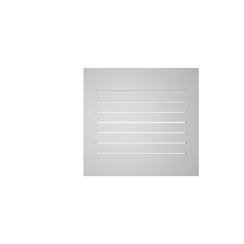 Rectangle Surface Mount Signature Urethane Functional Gable Vent, Primed Tan, 30" H x 32" W x 1" D