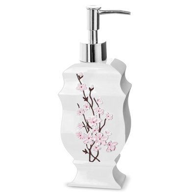 Creative Scents Vanda White Soap Dispenser