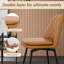 Tabouret de bar pivotant Pu - brun