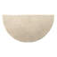 Tapis demi-rond en laine gris anthracite ou sauge-2105204240