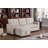 Upholstered Pull Out Sectional Sofa With Chaise-1053960613