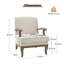 Upholstered Armchair-1786981434