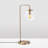 Modern Copper Table Lamp with Metal Body, 6.0 Bulb Socket, 17.7 x 9.8 x 21.7 inches | Vintage Design, On/Off Button on Cable, Perfect for Glam & Scandinavian Décor, Max 40W Bulb Not Included-1003845589