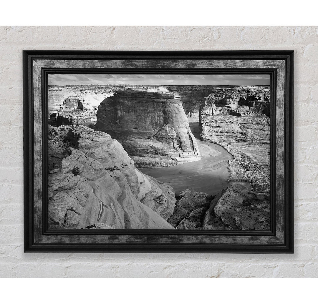 Ansel Adams Canyon De Chelly Arizona B N W - Einzelne Bilderrahmen Kunstdrucke