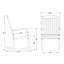 Adina Teak Outdoor Rocking Chair-1681206811