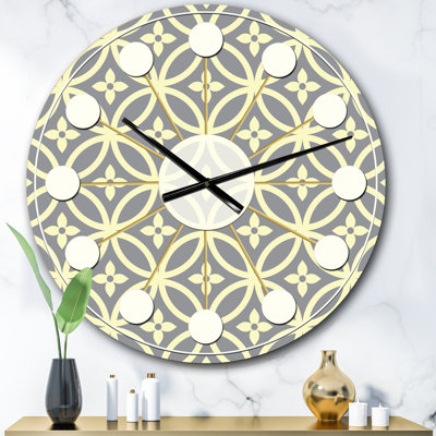 Horloge murale rétro Mid-Century