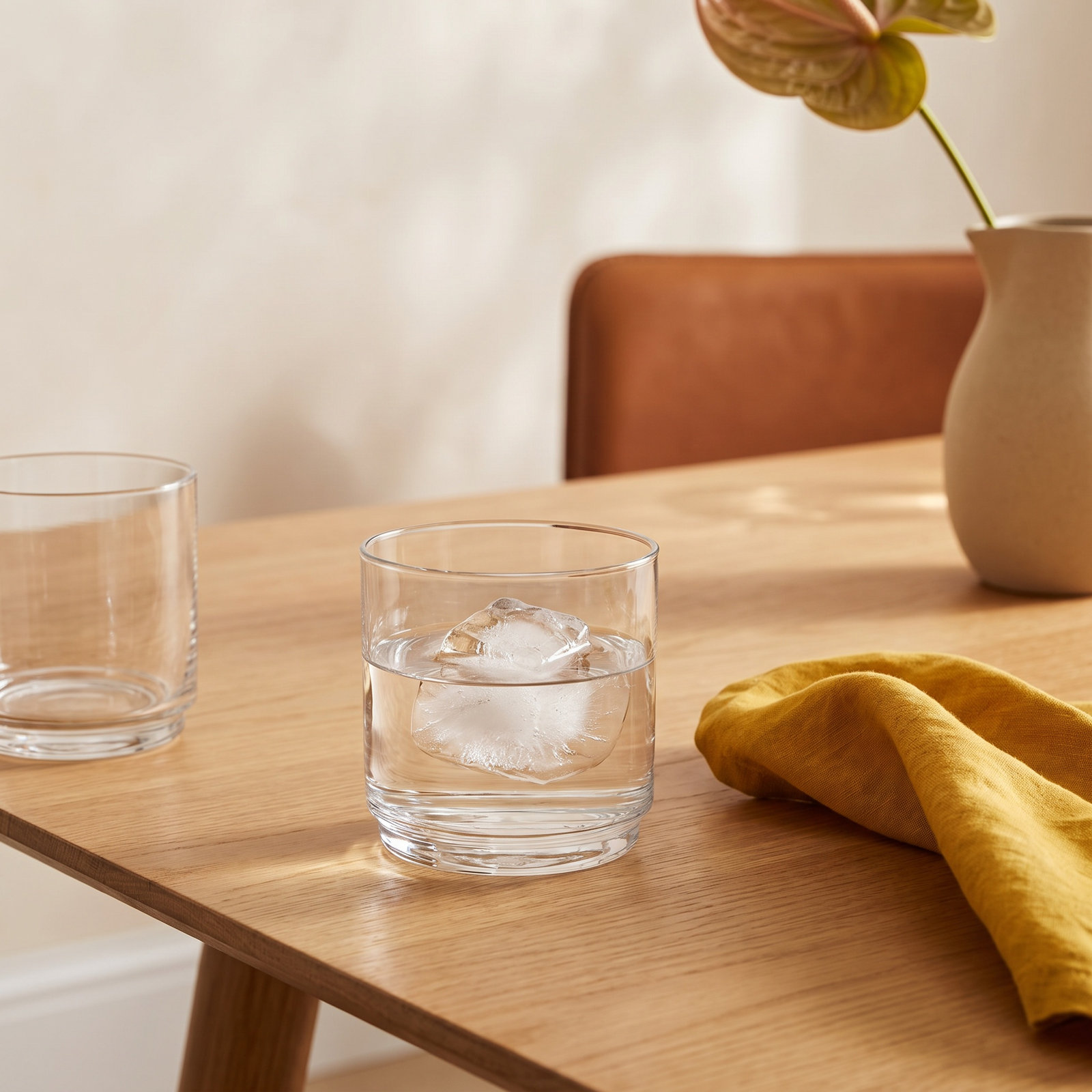 Tuscany Stackables Ribbed Drinking Glass