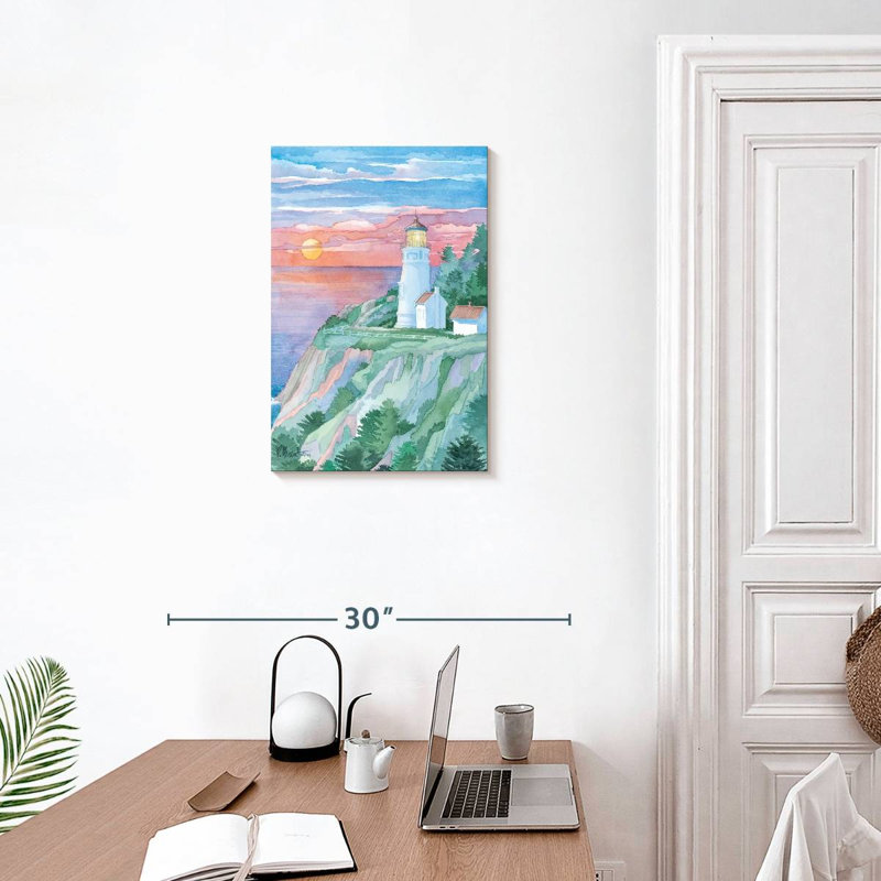 Phare Gillard Heceta Head OU, H 24 po x l 16 po