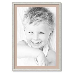 Wood Matte Picture Frame with Mat