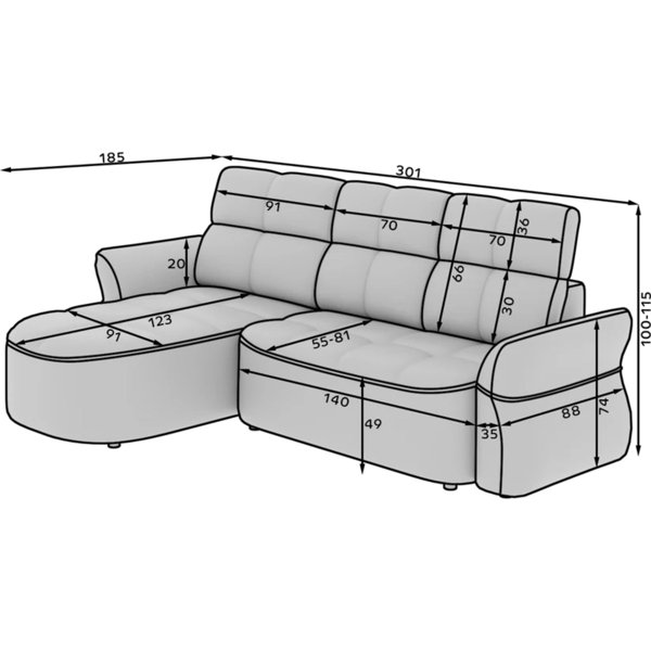 Dimensions du produit