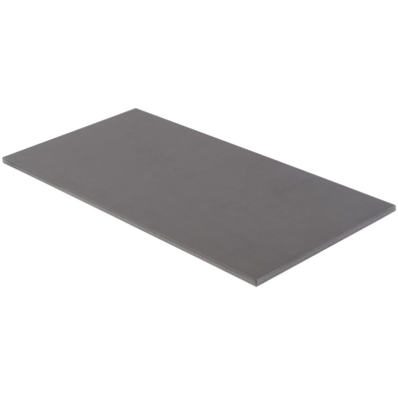 Techno 12" x 24" Porcelain Wall & Floor Tile, Matte Gray