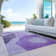 Chengyu Washable Abstract Indoor / Outdoor Rug