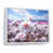 Cadre flottant blanc
