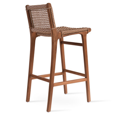 Paramus Teak Patio Bar Stool