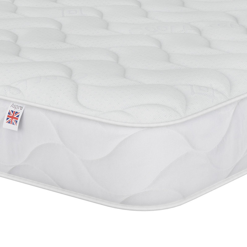 Kids Ortho Spring and Foam Mattress with OEKO-TEX fabric, Single (3')