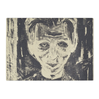 Self-Portrait Vol.5 by Walter Gramatte Chopping Board
