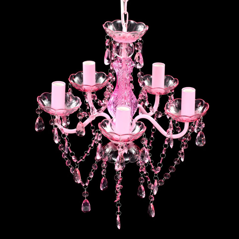 Grus Chandelier, Black and  White