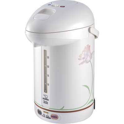 Zojirushi Micom Super Boiler, 3.0 Liter White Ballerina