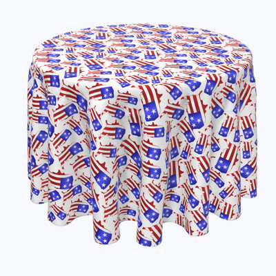 Bolding Patriotica Puzzle Pieces Tablecloth