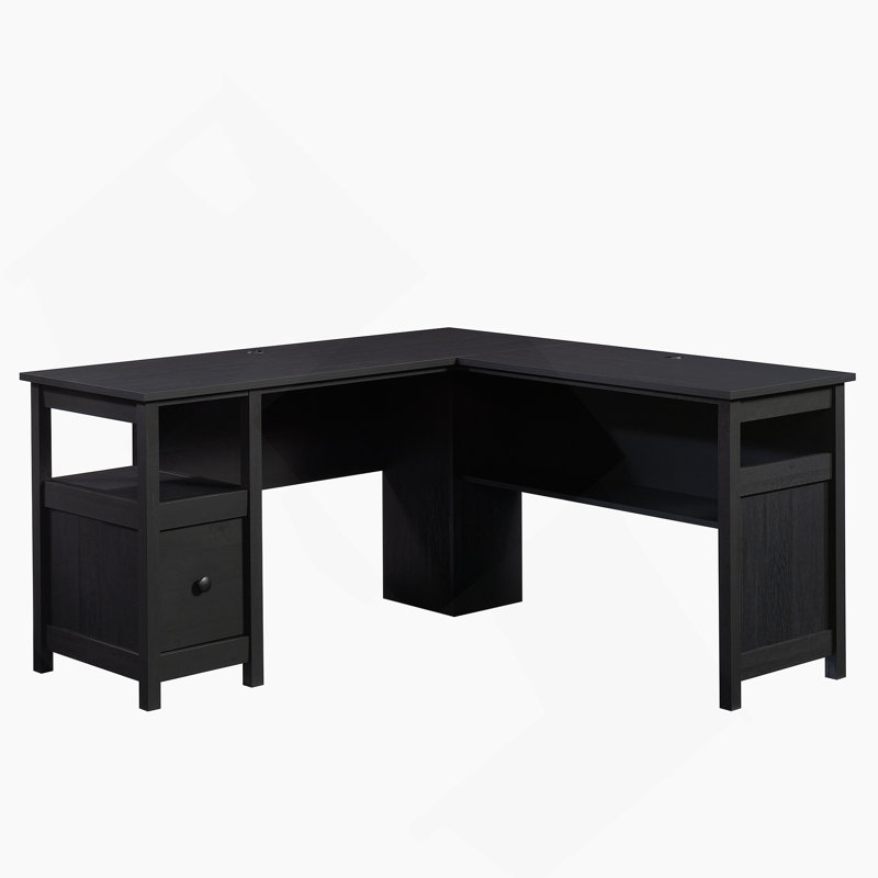 Bureau en L, bureau d'écriture, bureau de bureau avec tiroir