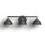 Kyoto 3 Light Seeded Dimmable Vanity Light